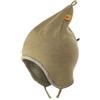 Pure Pure Cappello baby a punta in lana seta - col. verde