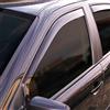 ClimAir Deflettori d'Aria Nero Compatibile con Seat Ateca 2016- (Telaio della Finestra di Nero)