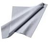 FEFI - Grande Panno Professionale XXL per Pulizia degli Occhiali, Colore Grigio, 35 cm x 35 cm