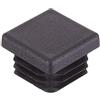 Lifeswonderful 16 Pezzi - Tutte le Taglie - Tappi Terminale Di Plastica Quadrate - Inserti da Tubo Per Gambe Di Tavoli, Sedie, Mobili (60mm, Nero) - da Lifeswonderful