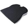 MargGona YJWAN Cuscino del sedile a cuneo per auto per sedile del conducente auto Sedia da ufficio Sedie a rotelle Supporto coccige coccige Sollievo dal dolore Memory Foam Cuscino