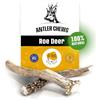 RF - Deer Corno di Capra per Cani 100% Naturale Osso di Capra per Cani Masticativi Naturali, Giochi e Snack Bocconcino per Cane Taglia M HARD Version 30-80 g 14-18 cm 1 pezzo
