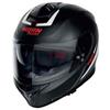 Nolan casco integrale N80-8 Staple N-Com -53 Flat Black taglia M