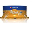 Verbatim SCATOLA 25 DVD-R SPINDLE 16X 4.7GB 120MIN.SERIGRAFATO [43522]