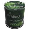 Mediarange Confezione DVD-R MediaRange 4.7GB 100Pcs Spindel 16x [MR442]