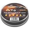 Mediarange Confezione DVD-RW MediaRange Spindel 4x 10Pcs [MR450]