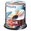 Philips Confezione DVD+R Philips 4.7GB 100pcs spindel 16x [DR4S6B00F/00]