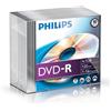 Philips Confezione DVD+R Philips 4,7GB Slim Case 10-Pack 16x [DM4S6S10F/00]