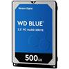Western digital Hard disk 2.5 500GB Western digital Sata3 5400 Blu [WD5000LPZX]