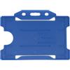 evohold Porta-badge blu navy biodegradabili, orizzontali singolo lato. 100Pz