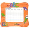 Petra's Bastel News Set per bricolage, Composto da 8 Righe in Legno e 1 prestampato orario in Cartone, Naturale, 32 x 22 x 11 cm