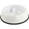 Kerbl Pet Kerbl, Ciotola in plastica Anti-gocciolamento, 1000 ml, Bianco