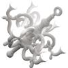 QEEBOO lampada da terra per esterni FALLEN CHANDELIER M - 37001WH
