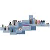 QEEBOO libreria da parete PRIMITIVE BOOKSHELF - 44001BU-AV