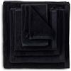 Heckett Lane Asciugamano da bagno, nero, 16 x 21 cm