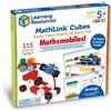 Learning Resources Set di attività di Matematica con i Cubi Mathlink, Matmobili, dai 5 Anni in avanti