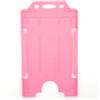 evohold Porta-badge rosa biodegradabili, verticali singolo lato. 100Pz