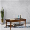 Tavolino rettangolare cm. 120 Garda, bianco-crema-ral-1013