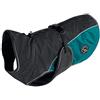 HUNTER Cappotto per Cani Uppsala Cozy, 60 cm, Antracite/Verde Acqua