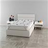 Italian Bed Linen Topper Piazza e Mezza 120x195 Made in Italy con Fibra di Carbonio per Massimo Comfort