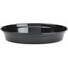 Stewart 4842005 - Sottovaso da fiori rotondo, 13-15 cm, nero (confezione da 5)