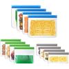 Vicloon Sacchetti Riutilizzabili, 12 Pezzi Sacchetti per Alimenti in Silicone,Sacchetti in Silicone Senza BPA, Sacchetti Sandwich Riutilizzabili, Sacchetti per Freezer per Frutta, Verdura, Carne