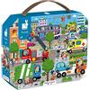 Janod Puzzle, Cartone, Multicolore, 36 Pezzi