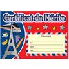 Superstickers DMC14248 Certificat de Merite scintillante francese certificato