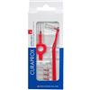 CURADEN AG Prime Start 07 Scovolino Interdentale Curaprox Rosso 5 Pezzi + 2 Manici