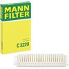 Mann Filter MANN-FILTER C 3220 Filtro dell'aria - per Autovetture + veicoli commeriali
