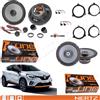 Hertz Kit 6 Casse altoparlanti HERTZ K 165+X Ant+Post per Renault Captur II dal 2020>