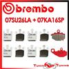 Brembo Pastiglie Freno BREMBO Ant. LA + Post. SP PER KAWASAKI ZX6R NINJA 636 2005 2006