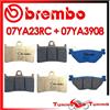 Brembo Pastiglie Freno BREMBO Ant. RC + Posteriori CC PER YAMAHA TDM 900 2010 2011 2012