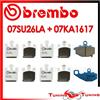 Brembo Pastiglie Freno BREMBO Ant. LA + Post. CC PER KAWASAKI ZX6R NINJA 636 2005 2006