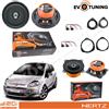 Hertz EvoTuning Kit 4 Casse Hertz Dcx 165.3+Dcx 100.3 Ant/Post per Fiat Punto Evo