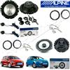 ALPINE SXE1750S+SXE1725S Casse Altoparlanti Ant + Post per Ford Fiesta dal 2008>
