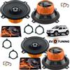 Hertz EvoTuning Kit 4 Casse Hertz Dcx 130.3 ANT+POST per Dacia Duster I dal 2009