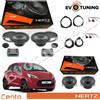 Hertz Kit 6 Casse Altoparlanti Hertz CK165+CX100 Ant+Post per Ford KA dal 2008>2016