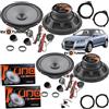 Hertz Kit 8 Casse Altoparlanti Hertz K165 Anteriori e Posteriori per Audi A3 8P 3Porte