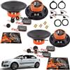Hertz Kit 8 Casse Altoparlanti HERTZ DSK 165.3 AUDI A3 8P 3 Porte Anteriori+Posteriori