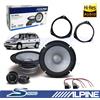 ALPINE asse Alpine S2-S65C Altoparlanti anteriori 2 vie 165mm 240W per OPEL ZAFIRA A
