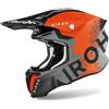 Airoh CASCO CROSS AIROH TWIST 2.0 BIT ORANGE MATT TAGLIA S