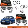 Hertz Kit 8 Casse Altoparlanti HERTZ CK165 Anteriori Posteriori per VW Golf VII 7 2012