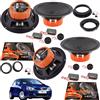 Hertz EvoTuning Kit 8 Casse Altoparlanti HERTZ DSK 165.3 Ant e Post Volkswagen per VW Golf 5 V