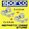 Sparco DISTANZIALI SPARCO 16 + 20mm FIAT PUNTO 500 PANDA STILO IDEA TIPO BRAVO UNO