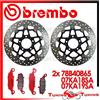 BREMBO Dischi Freno Anteriore BREMBO + Pastiglie SINTER PER SUZUKI DL V STROM 650 2006