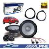 ALPINE Casse Alpine S2-S65C Altoparlanti ant 2 vie 165mm 240W per OPEL CORSA E 14 2019