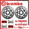 BREMBO Dischi Freno Anteriore BREMBO + Pastiglie SC per HONDA CBR 600 F 1999 99 2000 00