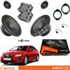 Hertz Kit 4 Casse Altoparlanti Anteriori Hertz Ck 165 Linea Cento per Chevrolet Cruze