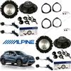 ALPINE SXE1750S+SXE1750S Kit Set Casse Altoparlanti Ant+Post 165mm per FIAT 500X